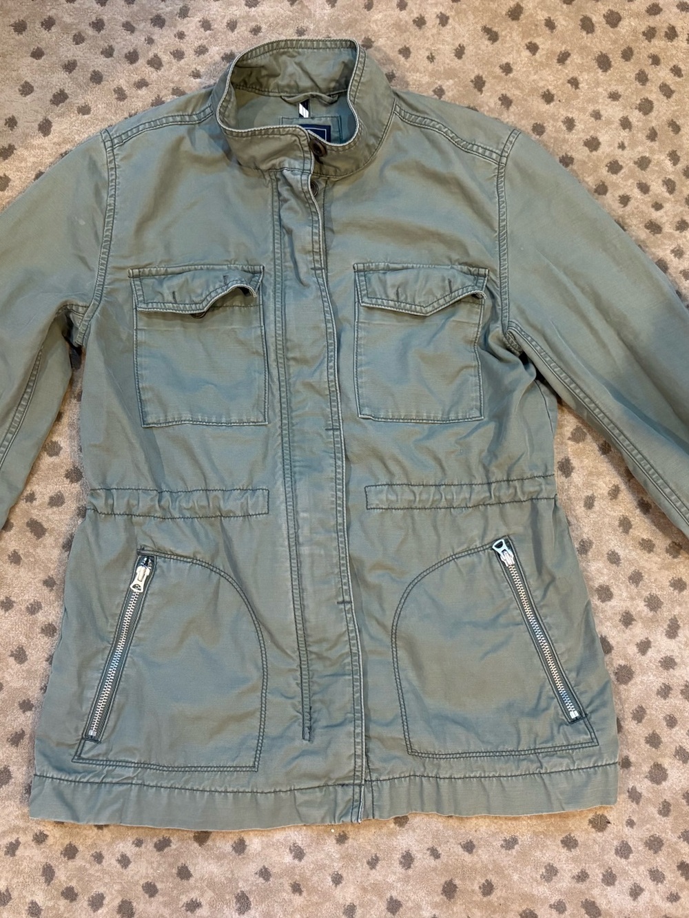 GAP army green jacket size small